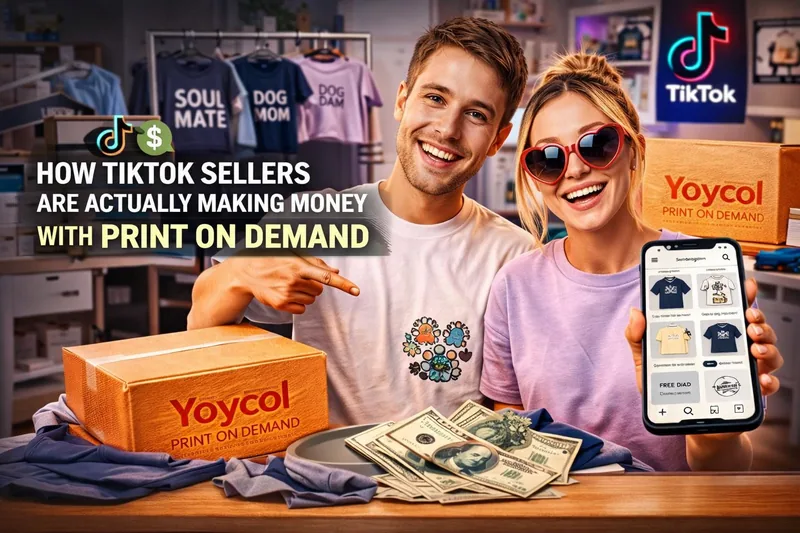 How TikTok Sellers Are Making Money with Print on Demand