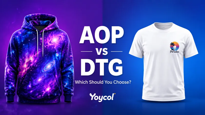 All-Over-Print vs DTG: What's the Difference? (2026 Guide)