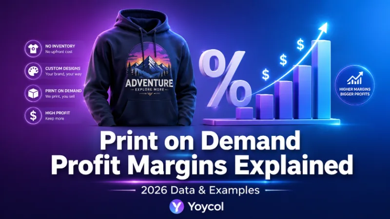 Print on Demand Profit Margins Explained (2026 Data & Examples)