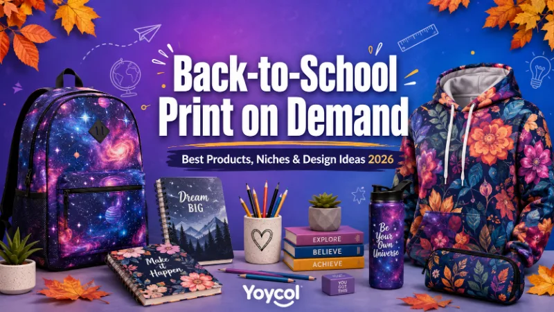 Back-to-School Print on Demand: Best Products & Niches (2026)