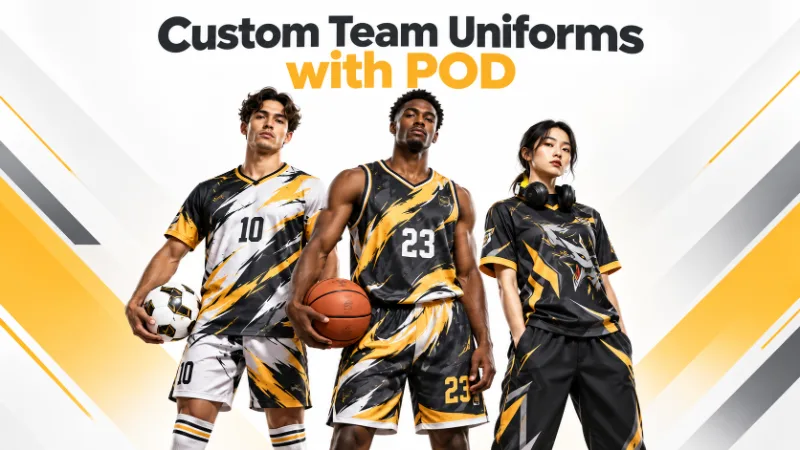 Custom Team Uniforms with POD: Jerseys, Corporate & Sports Guide