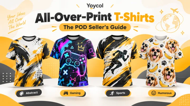 All-Over-Print T-Shirts: The Complete POD Seller's Guide