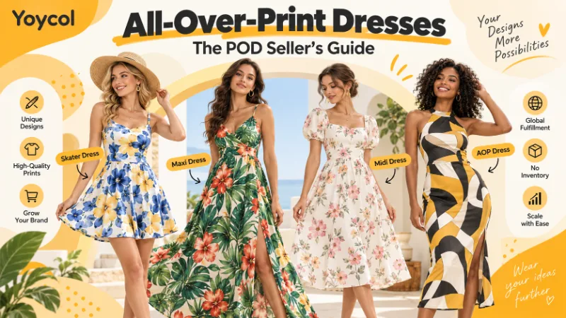 All-Over-Print Dresses: The Complete POD Seller's Guide