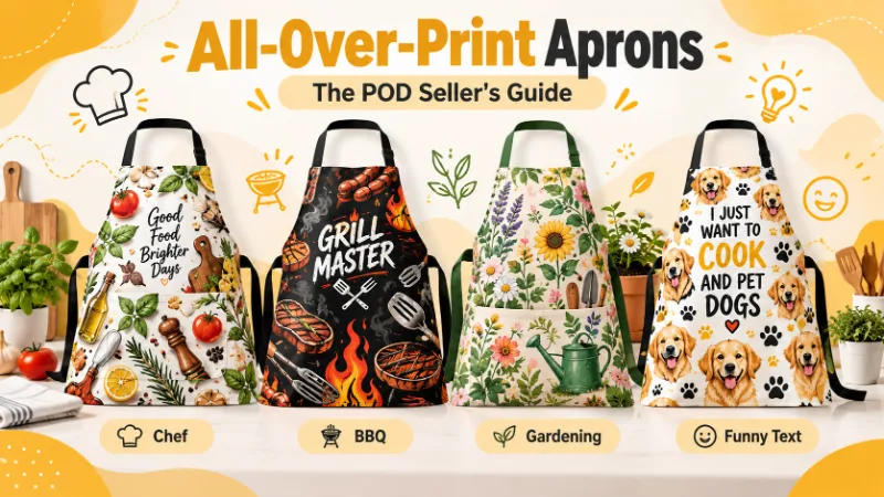 All-Over-Print Aprons: The Complete POD Seller's Guide