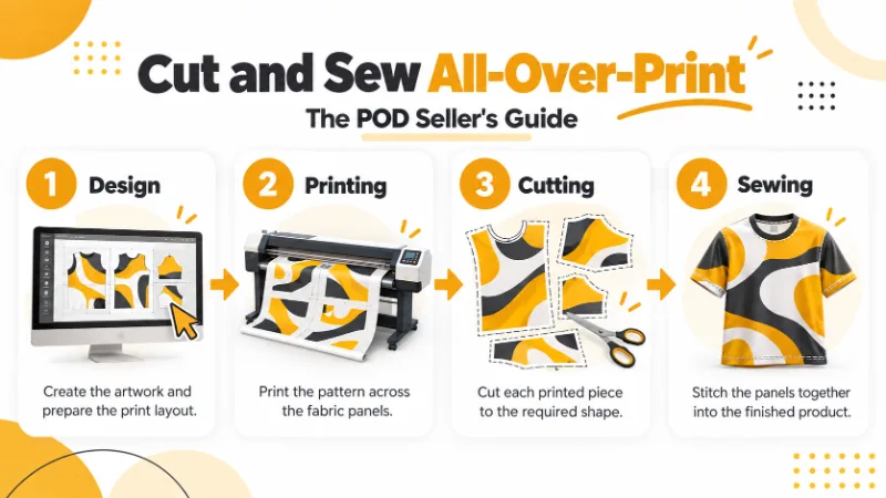 Cut and Sew All-Over-Print: The Complete POD Seller's Guide