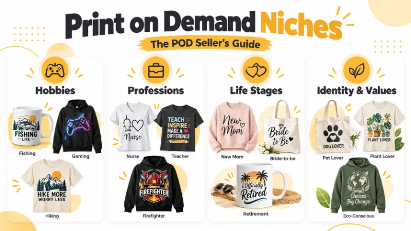 Print on Demand Niches: The Complete POD Seller's Guide