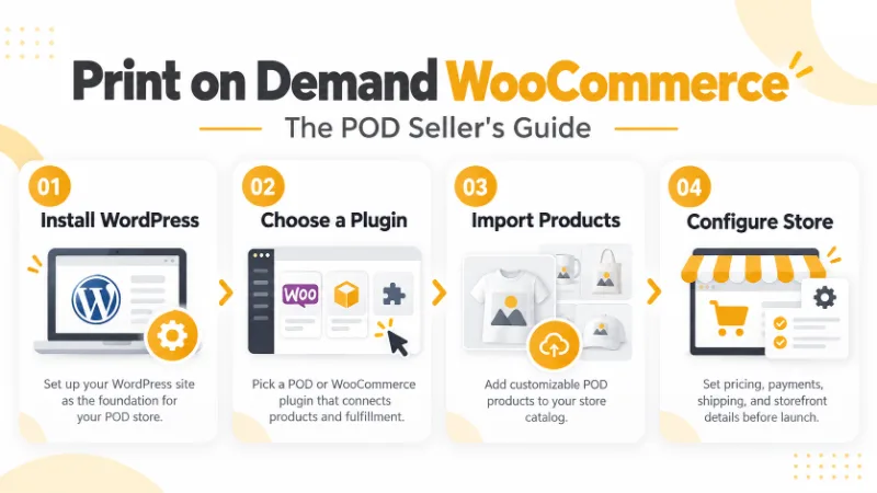 Print on Demand WooCommerce: The Complete POD Seller's Guide