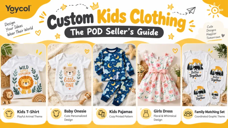 Custom Kids Clothing: The Complete POD Seller's Guide