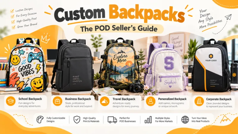 Custom Backpacks: The Complete POD Seller's Guide