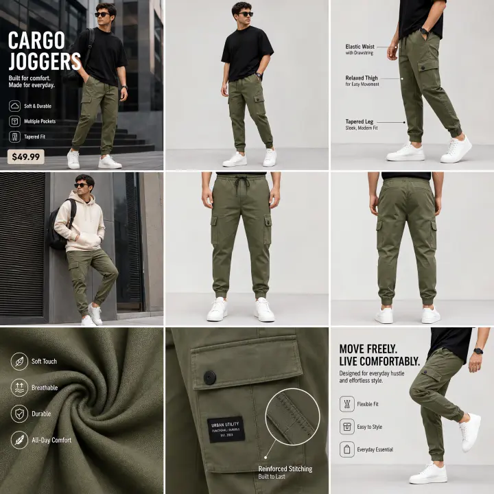 Bottoms: official Yoycol mockup suite template
