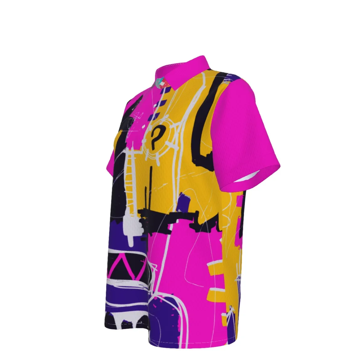 All-Over Print Women's Polo Shirt | Birdseye