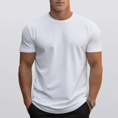 All-Over Print Men's T-shirt |Heat-Bonded