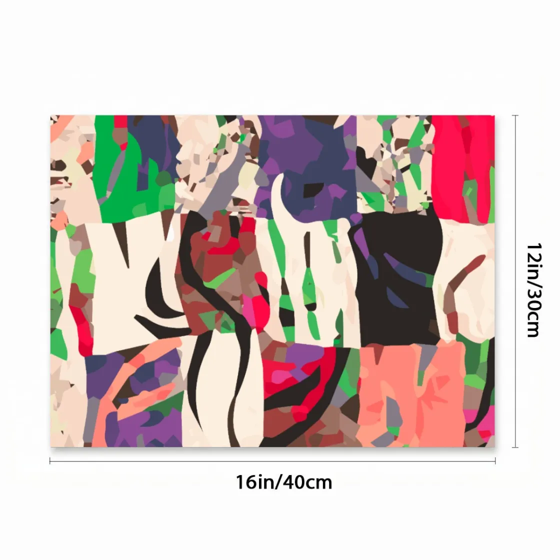 Horizontal Framed Canvas Wall Art Printed in Canada