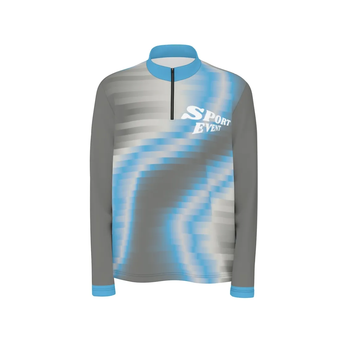 All-Over Print Men's Half Zip Pullover