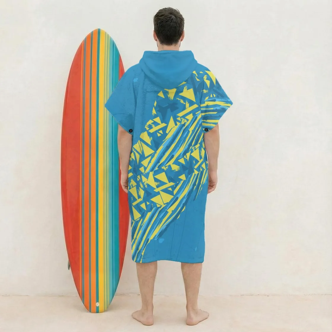 All-Over Print Surf Poncho Towel