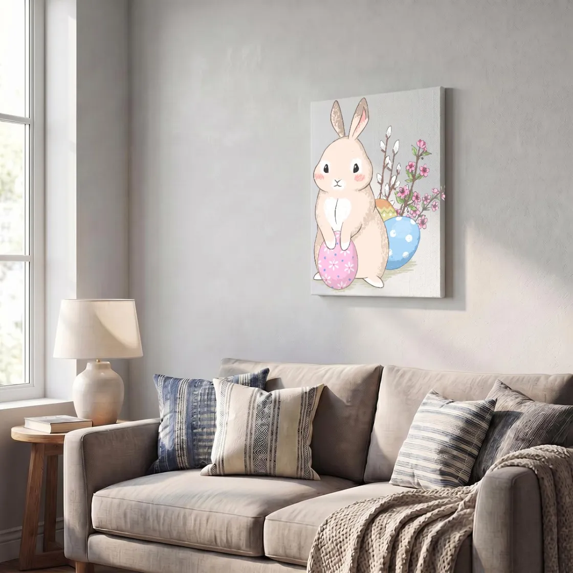 Vertical Framed Canvas Wall Art Printed in Canada