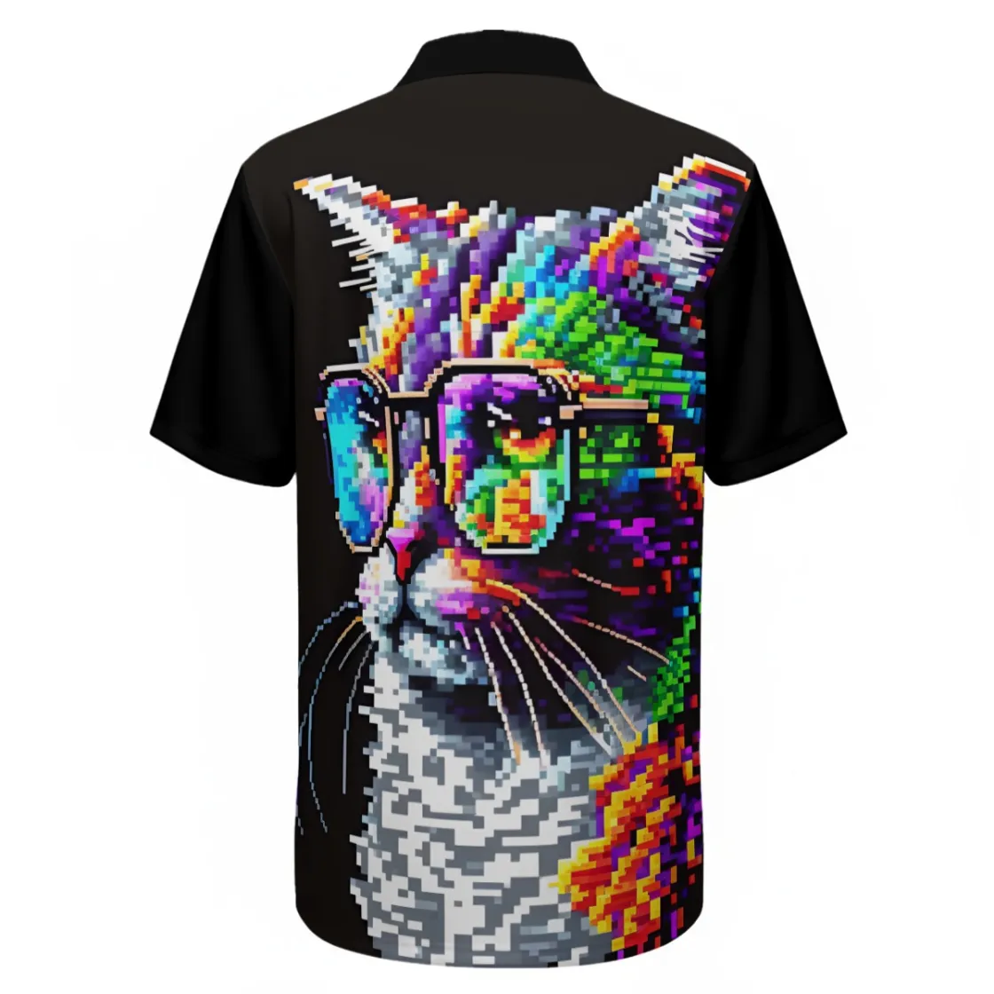 All-Over Print Men's Polo Shirt With Half-Zip|210GSM