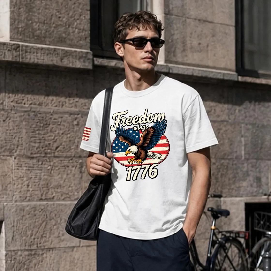 Men's Heavyweight Crew Neck T-Shirt|DTG