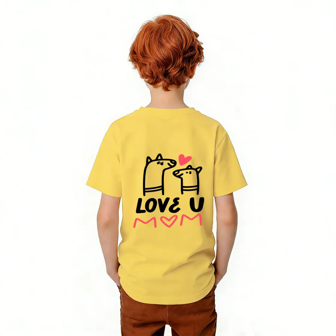 Kid's T Shirt Printed in USA|Gildan 5000B Back DTF