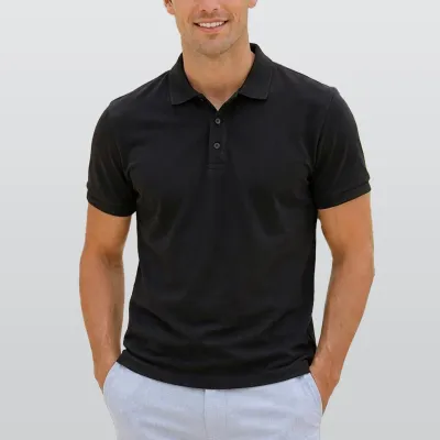 Men’s Heavyweight Cotton Polo Shirt|Embroidery