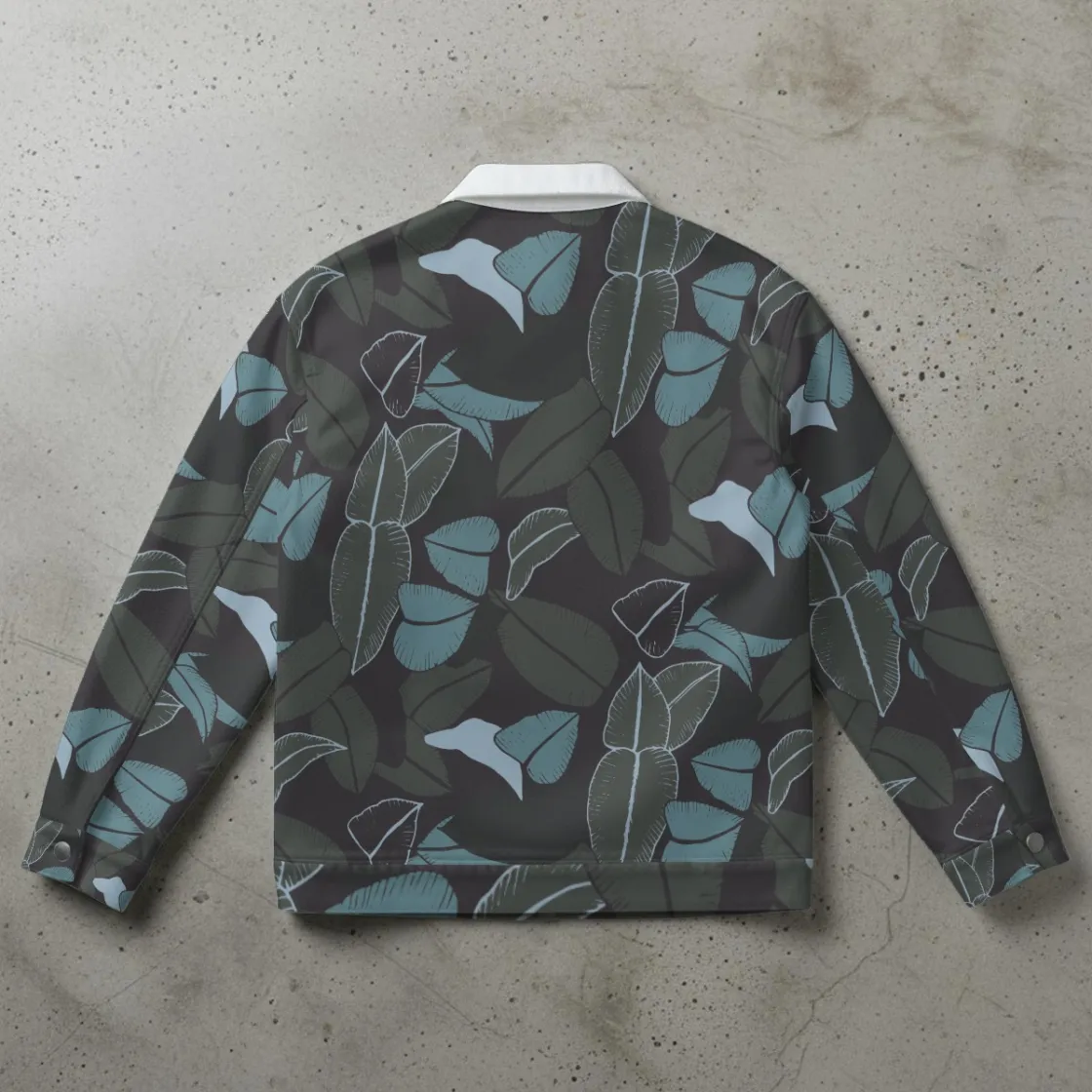 All-Over Print Unisex Collared Jacket