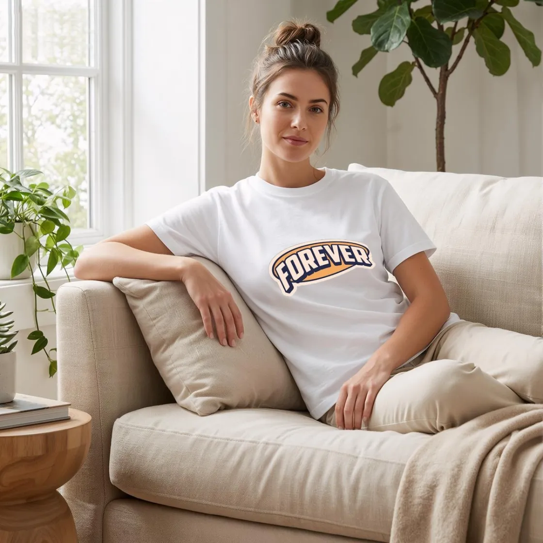 Women's T-Shirt Printed in USA|Comfort Colors C1717 Double DTG