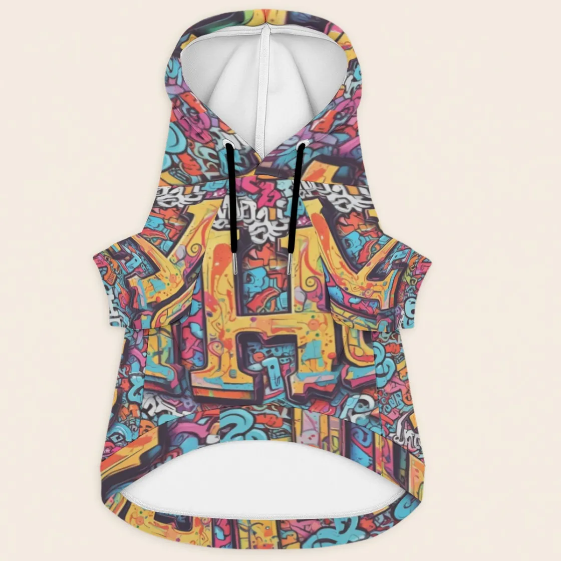 All-Over Print Hooded Sweatshirt|310GSM Cotton