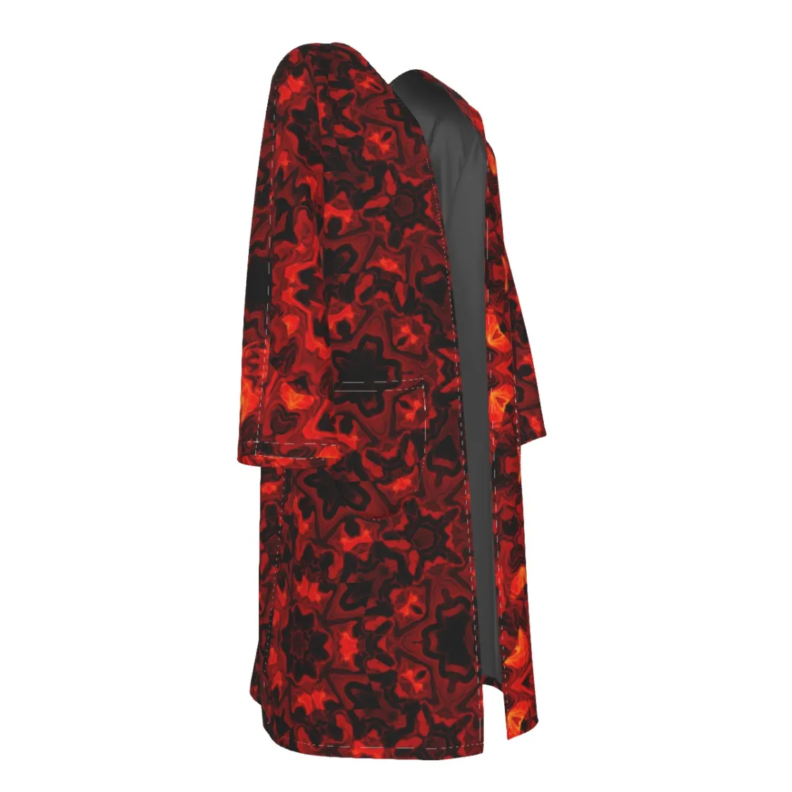 All-Over Print Women's Long Trench Coat