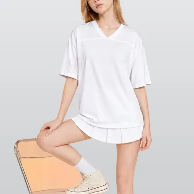 All-Over Print Unisex Panelled V-Neck T-Shirt