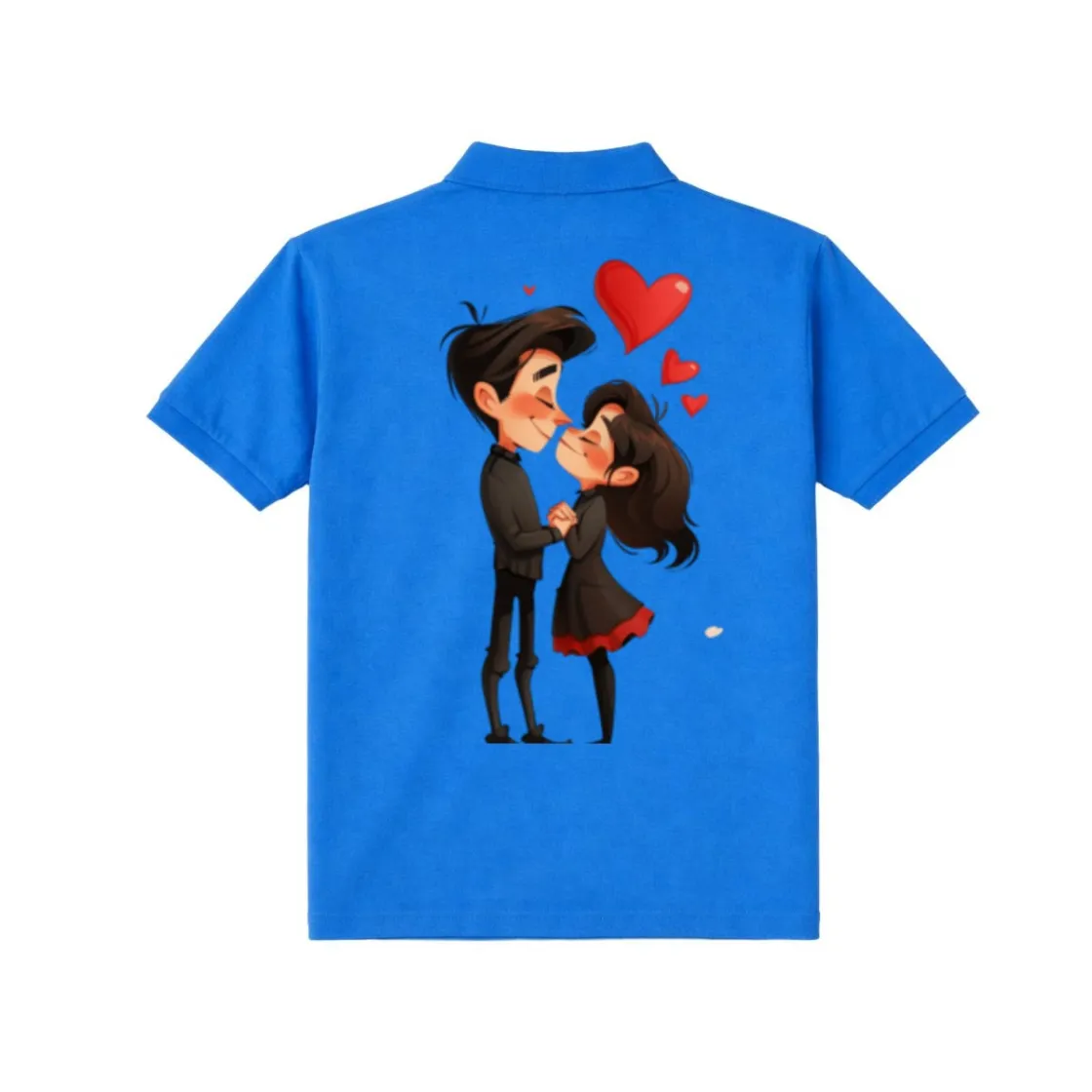 Adult Polo Jersey Sport Shirt Printed in USA|Gildan8800 DTG Back