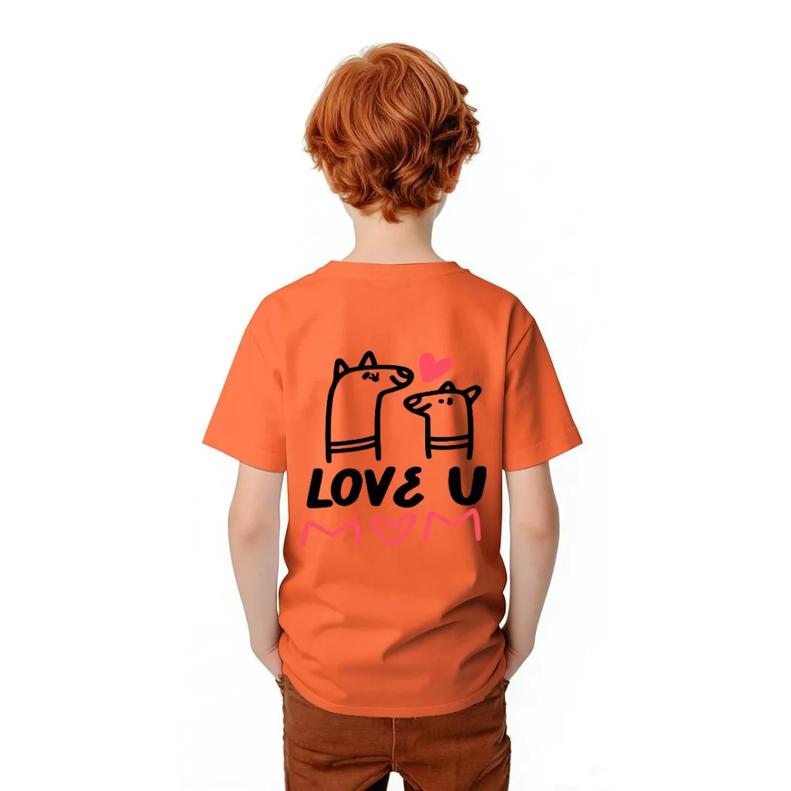 Kid's T Shirt Printed in USA|Gildan 5000B Back DTF