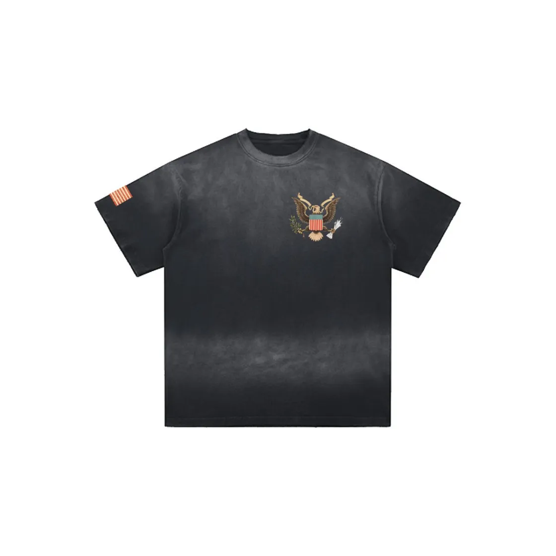 Men’s Distressed Washed Oversized T-Shirt|260GSM DTG