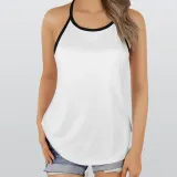 All-Over Print Women's Criss-Cross Open Back Tank Top