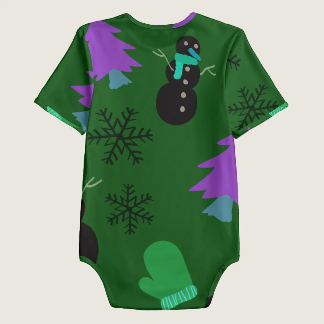 All-Over Print Men's Bodysuit|100% Cotton