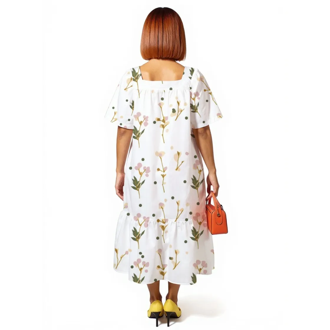 All-Over Print Women's Elegant Long Dress