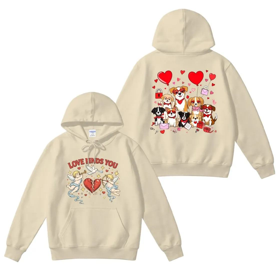 Unisex Durable Pullover Sweatshirt|290GSM DTG