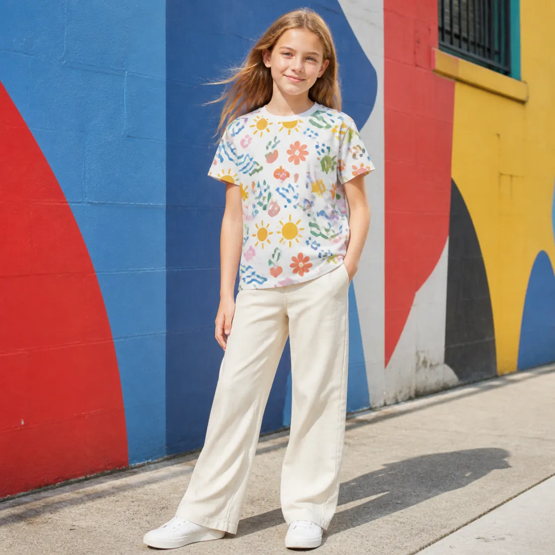 All-Over Print Kid's T-Shirt|Bonded Seam