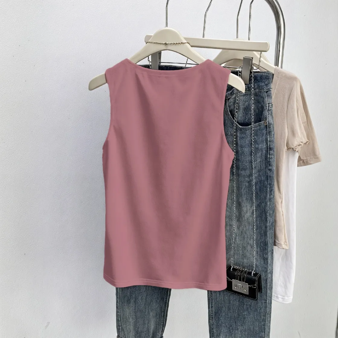 All-Over Print Women's sleeveless vest