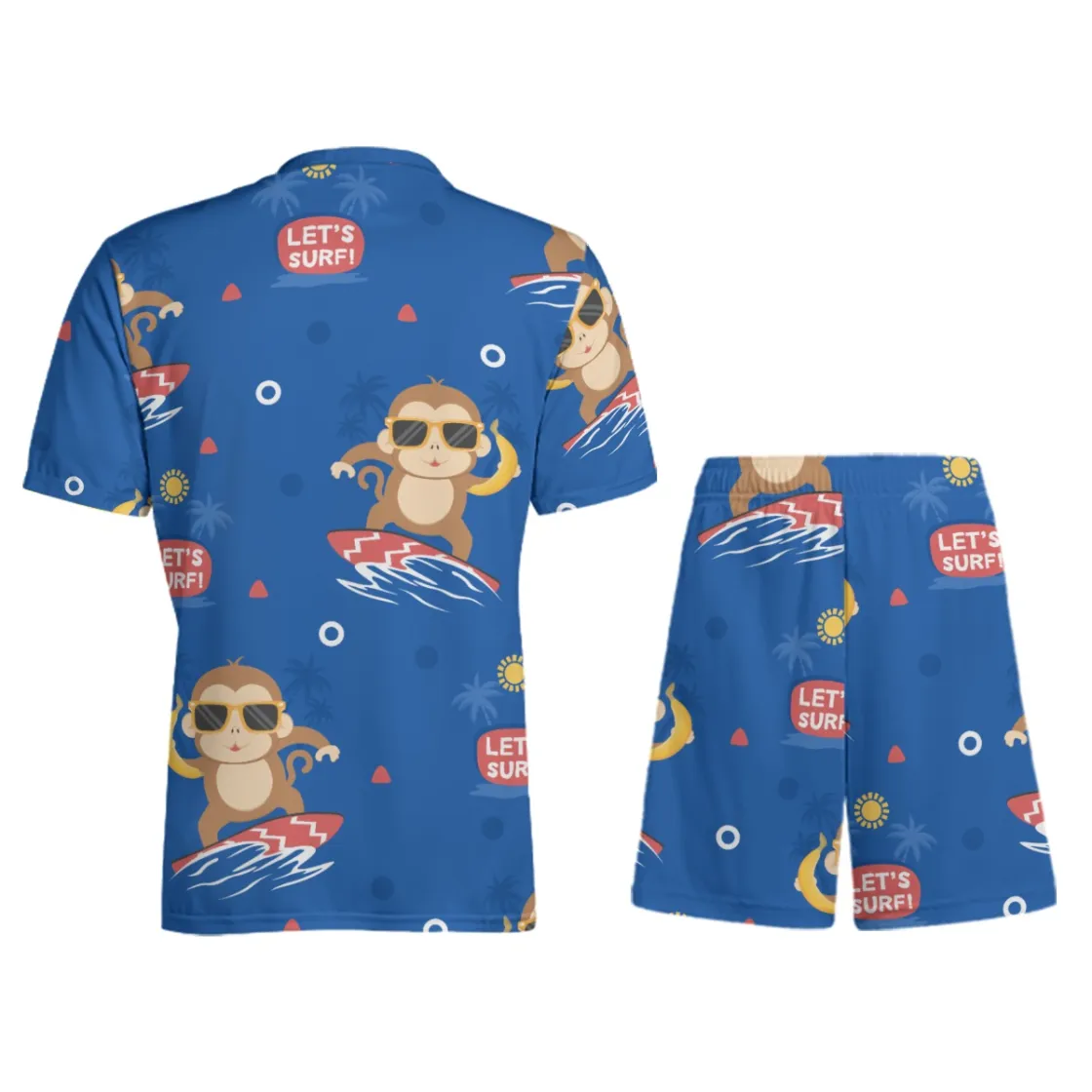 All-Over Print Children's Sports T-Shirt Set