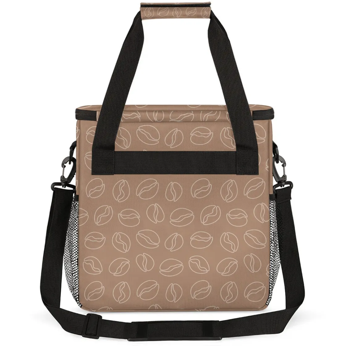 Large-Capacity Coffee Machine Carrying Bag with Multiple Pockets