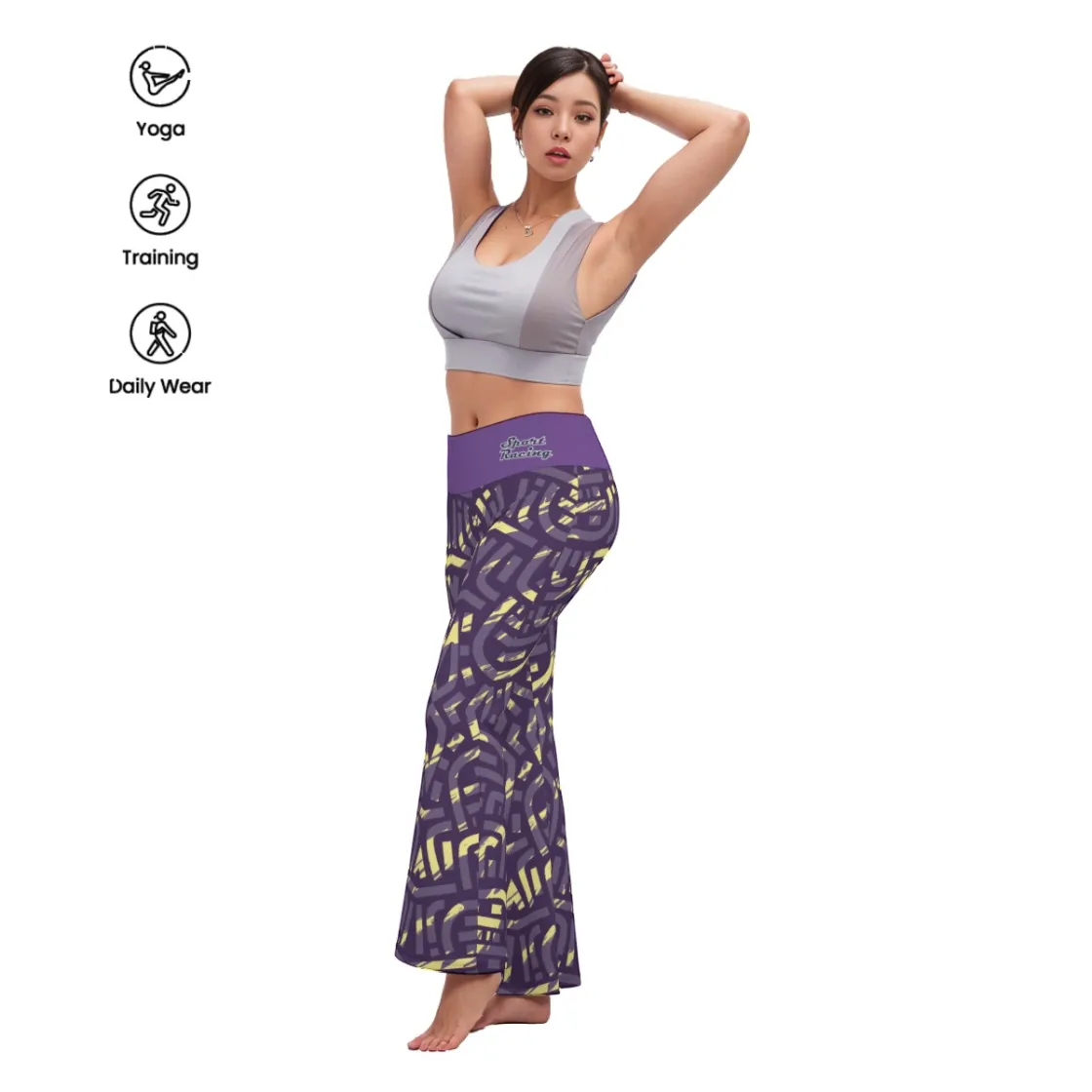 All-over print  Women's Flare Yoga Pants
