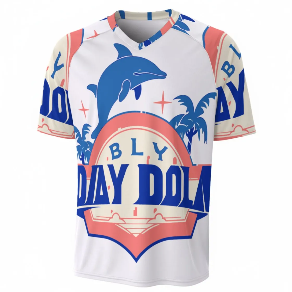All-Over Print Men’s V-Neck Short Sleeve T-Shirt