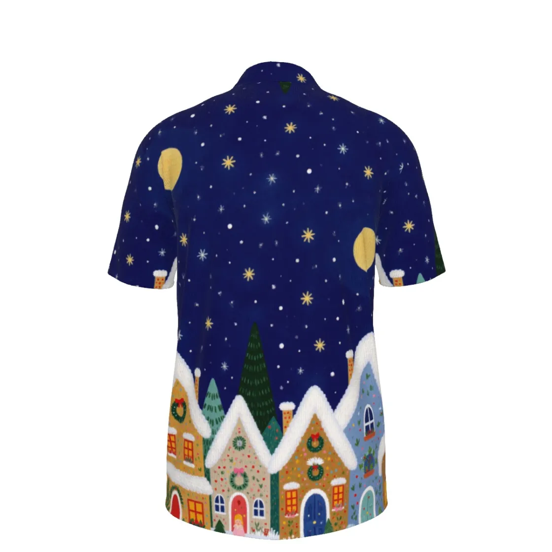 All-Over Print Men's Heavyweight Polyester Polo Shirt|210GSM