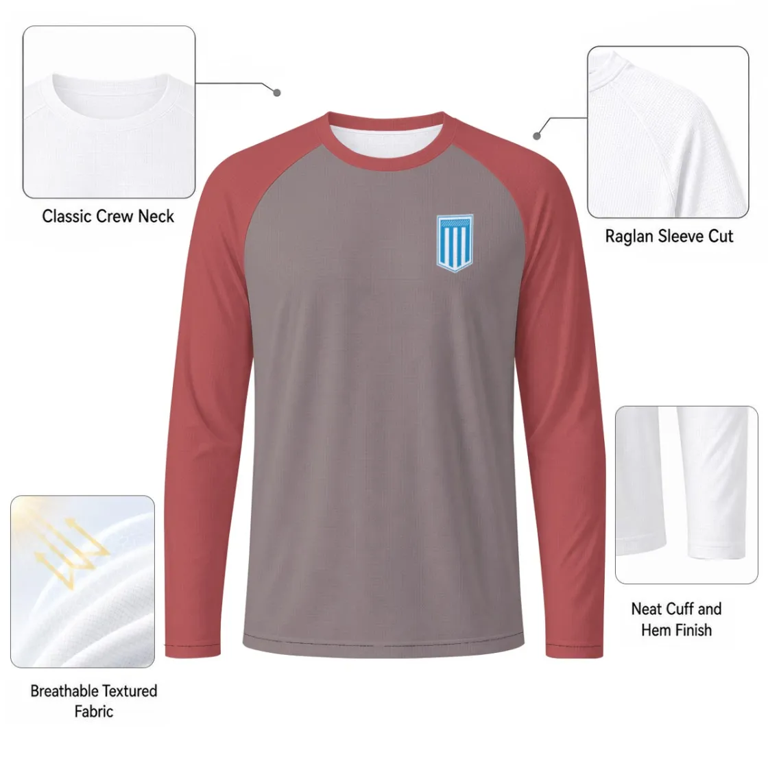 All-Over Print Men's Sun Protection Sport Top