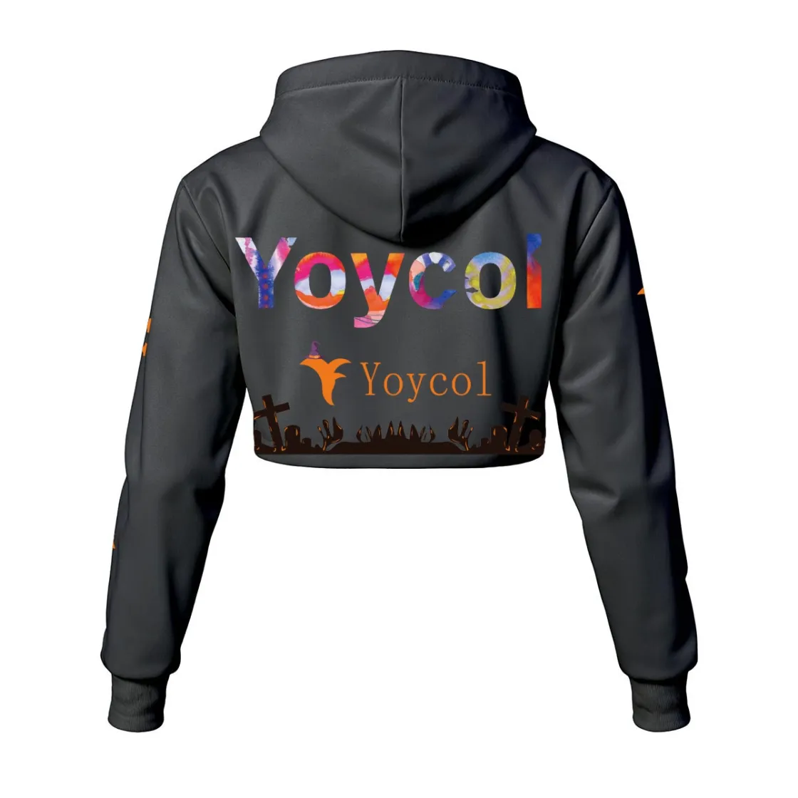 Women's Cropped Hoodie|DTF