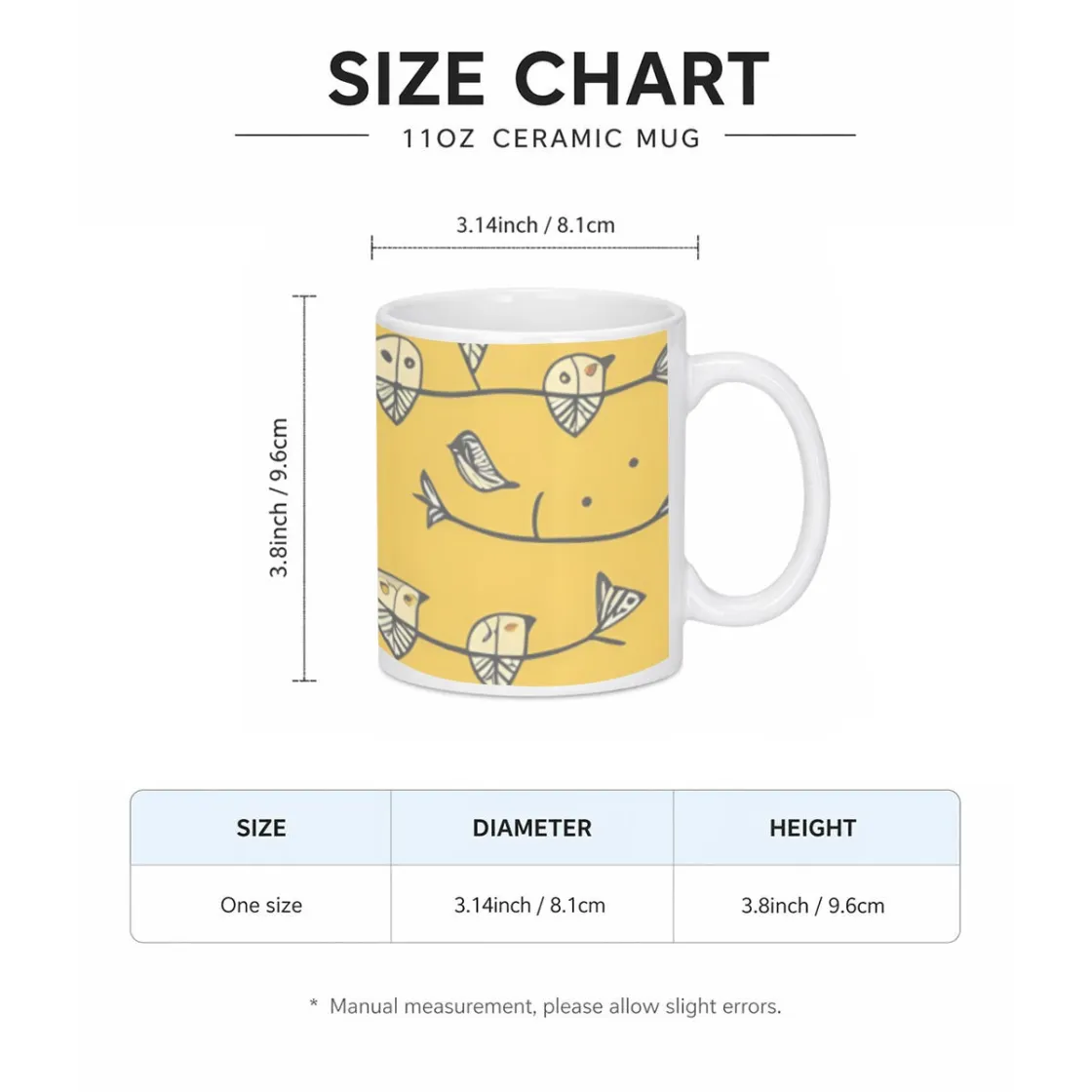 Mugs 11oz Printed in Canada | Ceramics