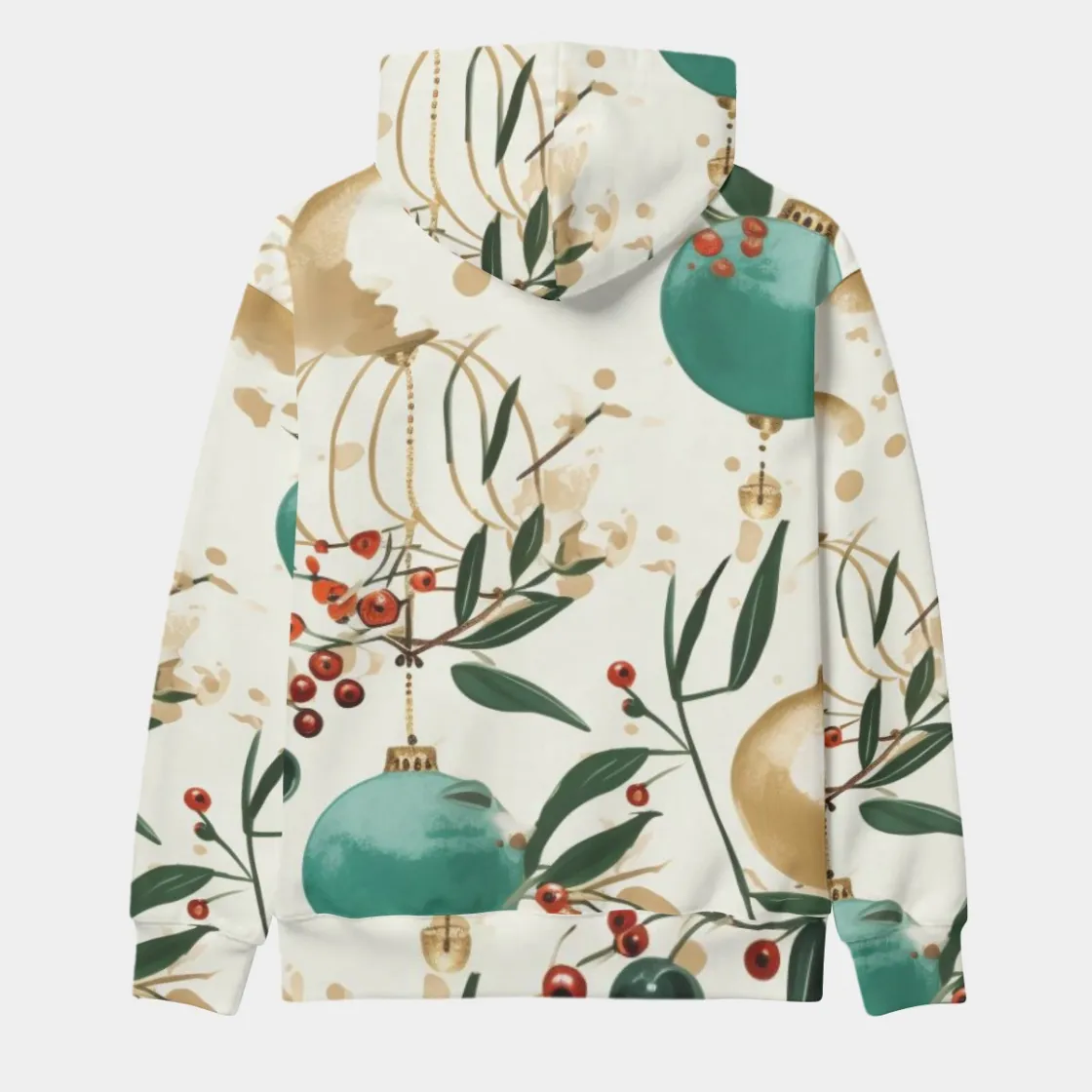 Eco-friendly All-Over Print Unisex Pullover Hoodie