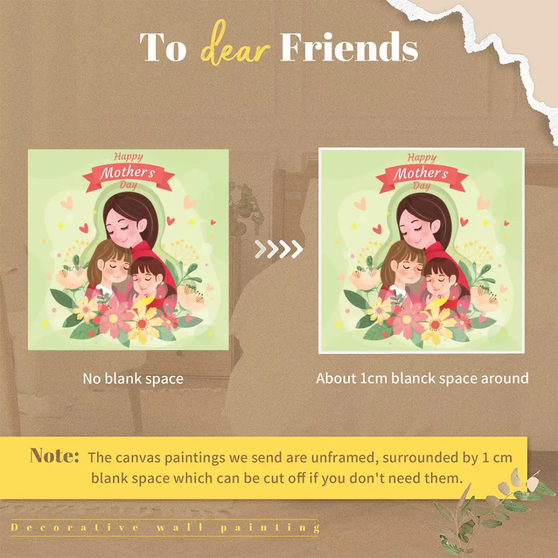 Decorative Canvas Printed in USA