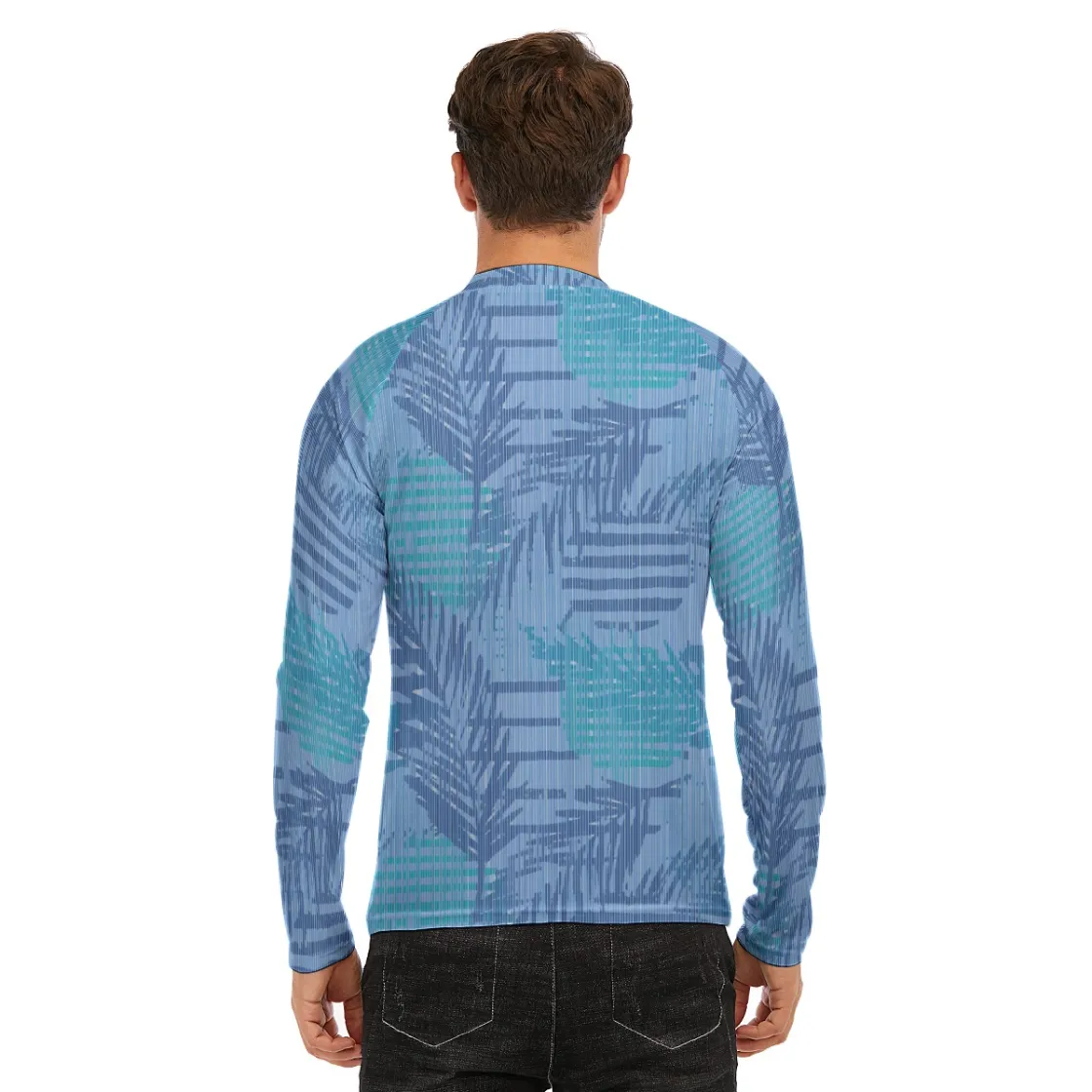 All-Over Print Men's Long Sleeve Tight surf clothing