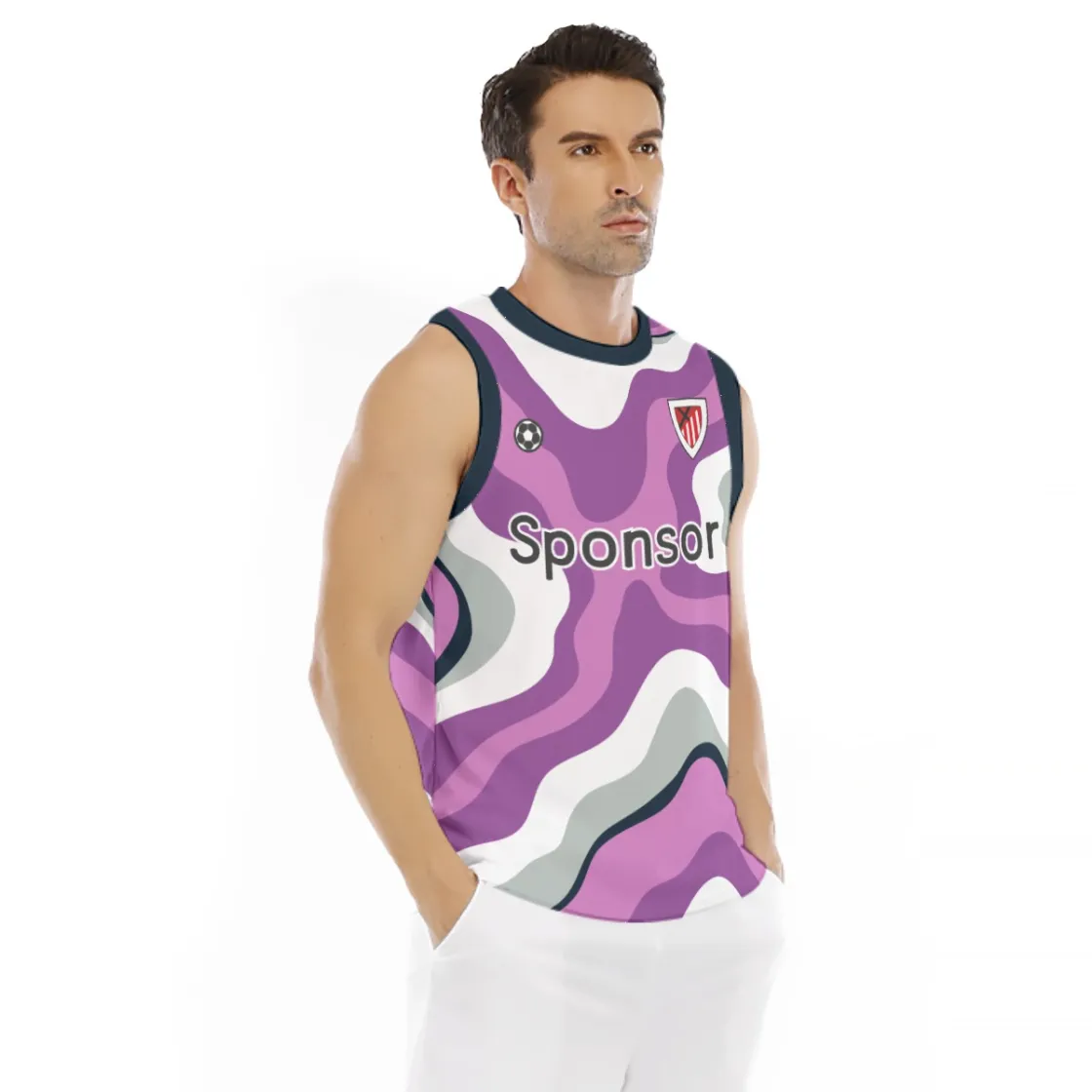 All-Over Print Men's Sports Vest